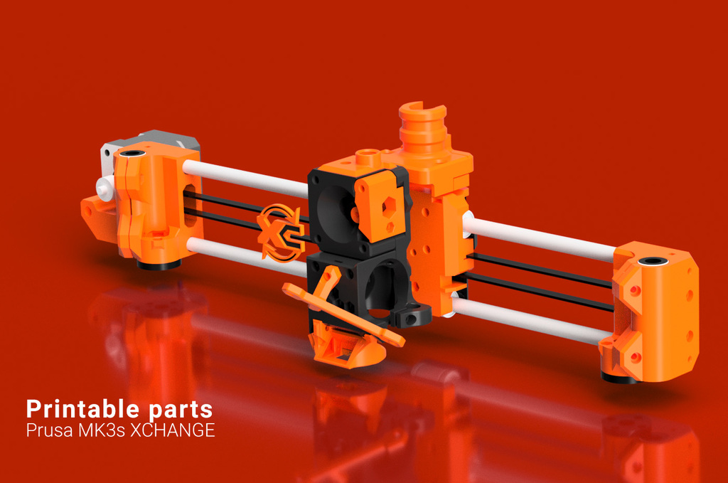 Prusa Mk3s Rapid tool Xchange by 3DPMAMSIH Download free STL model