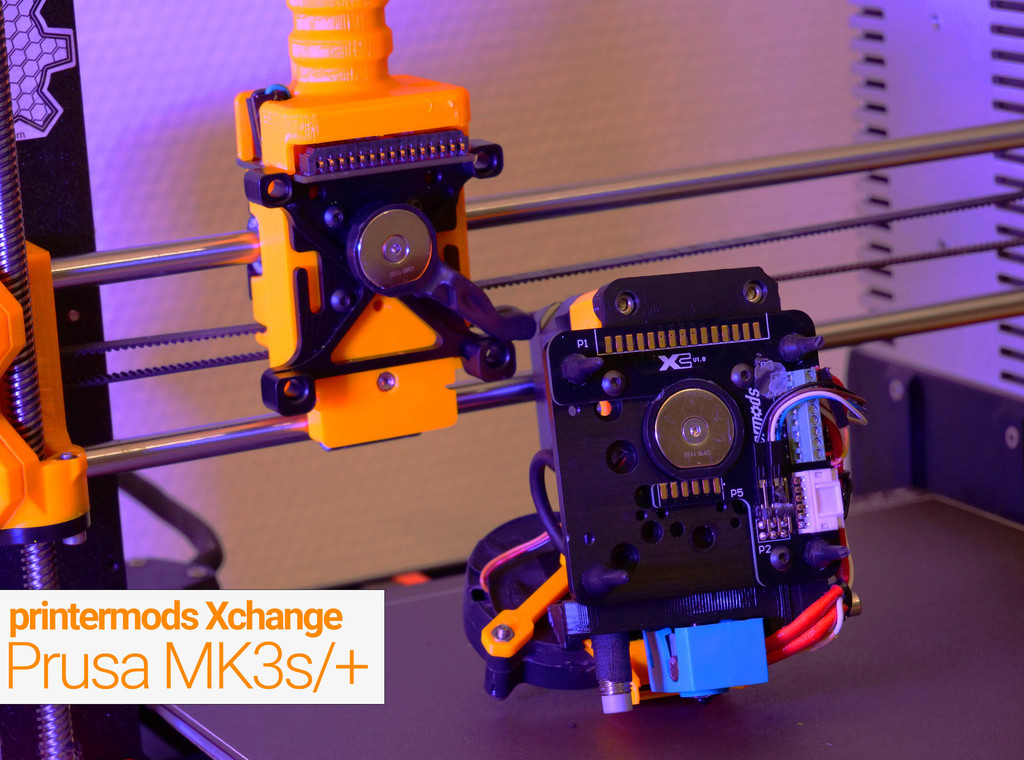 Prusa Mk3s Rapid tool Xchange by 3DPMAMSIH Download free STL model