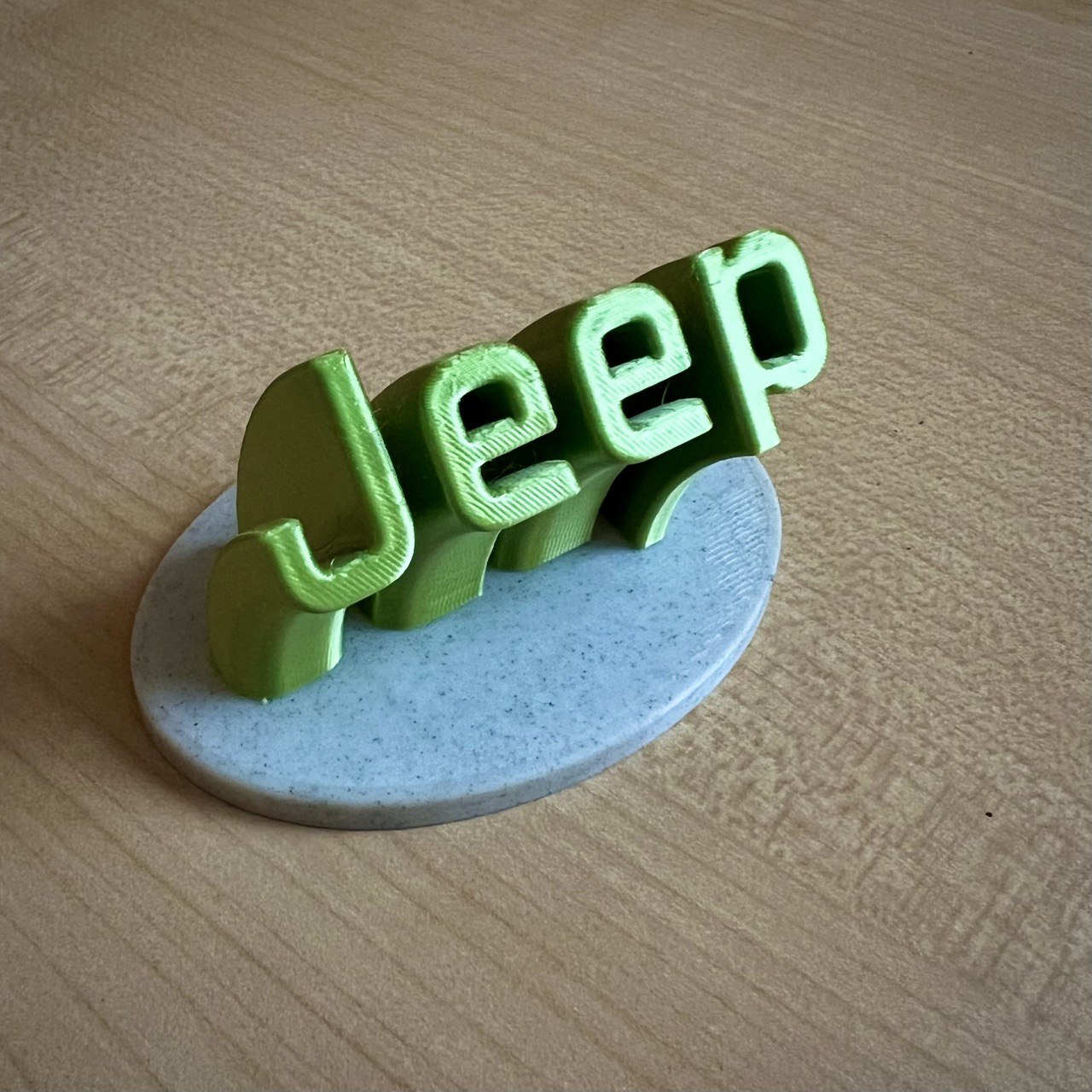Miniatura 2 do modelo 3D Jeep logo desktop
