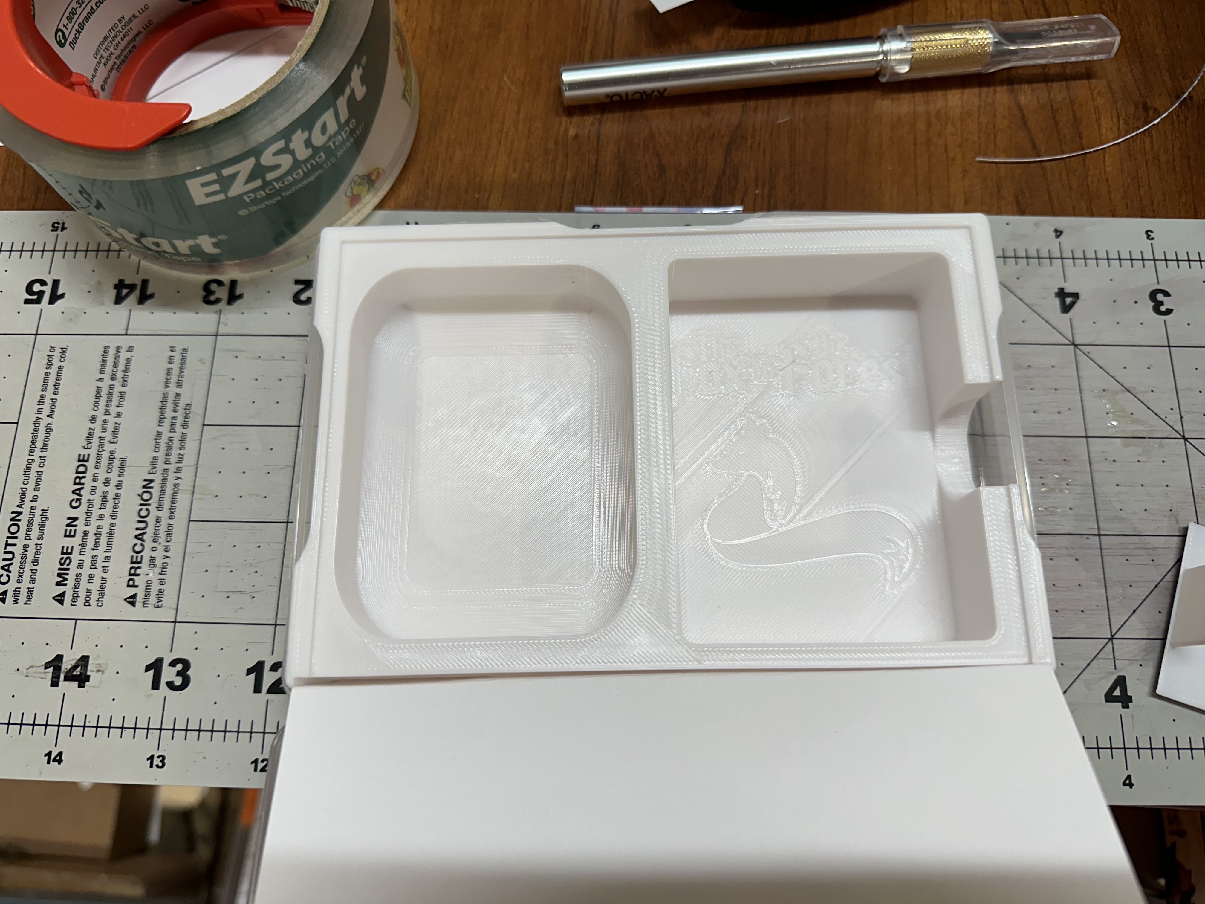 Fox in the Forest Photo Caddy Insert with logo