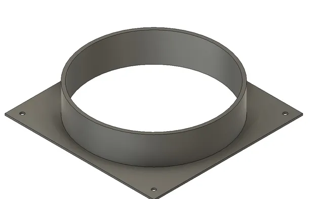 Valve Wall connector 150mm,