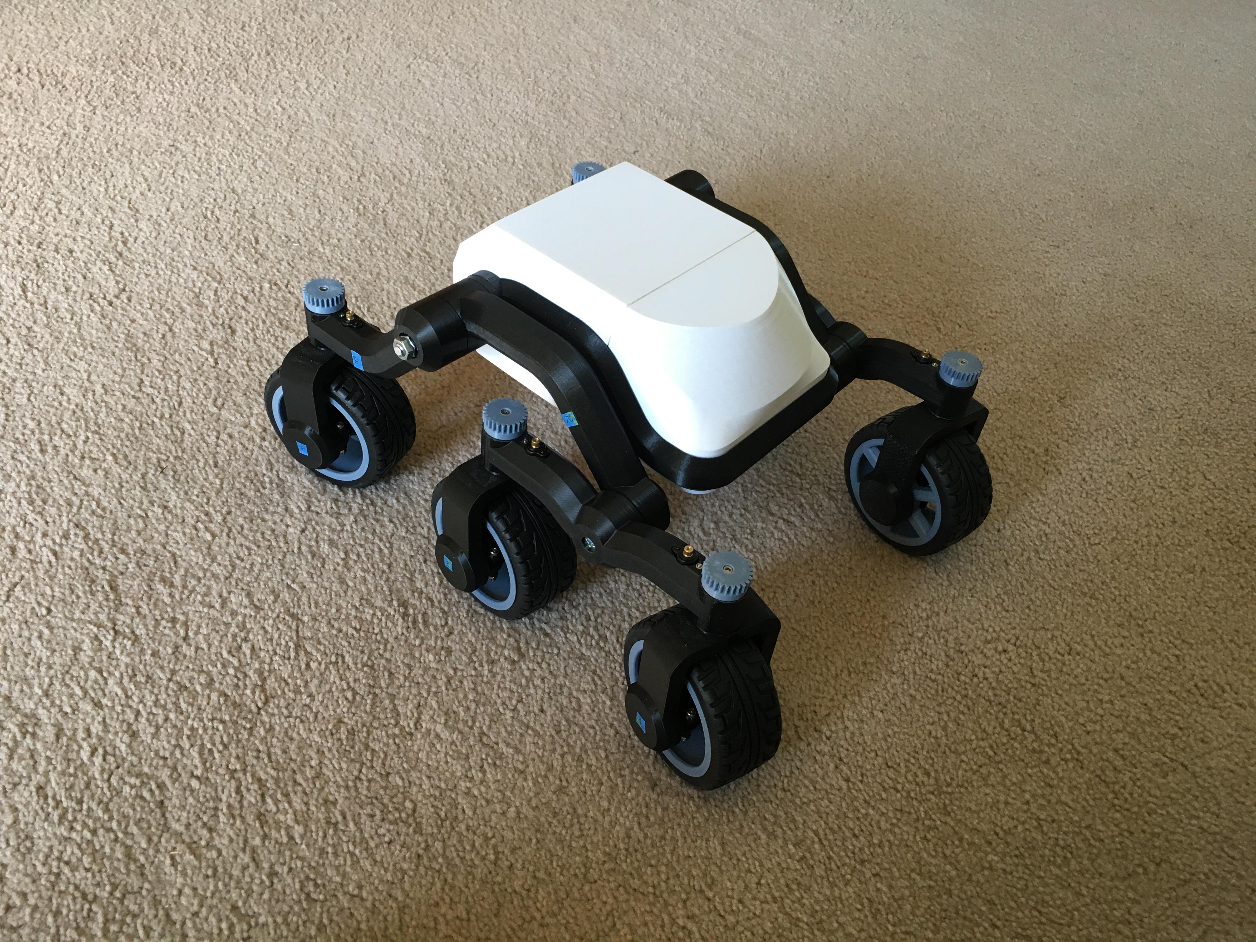 Climbing Rover Stair Climbing Rover Front Canopy by yzzyy5 | Download free STL model ...