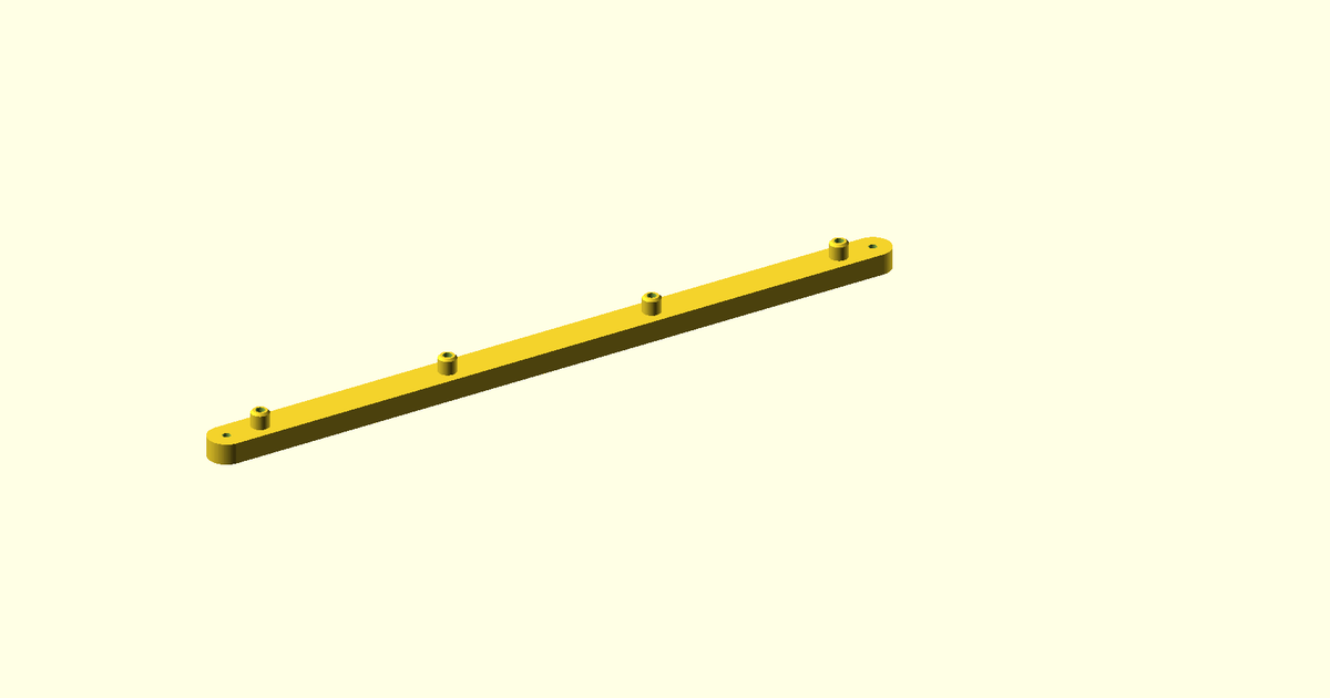 IKEA Kullen drawer runner part 149842 by toastfr35 | Download free