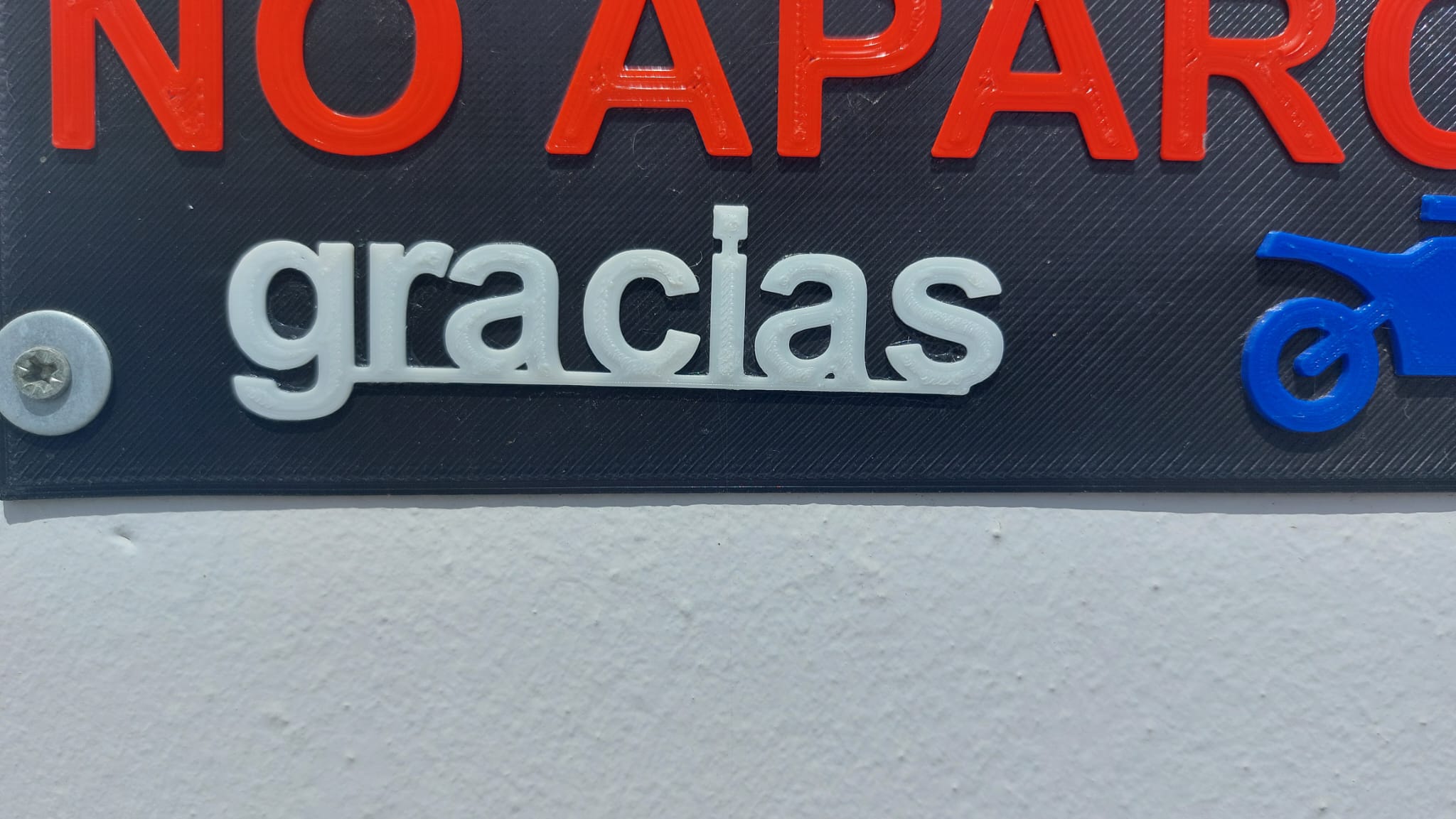 letras unidas, texto: gracias