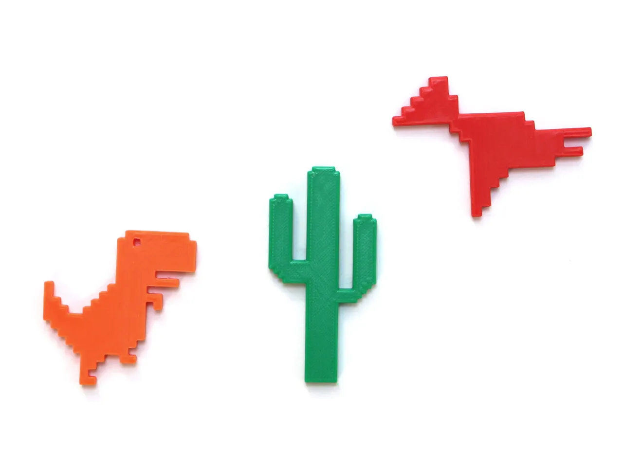 Offline dinosaur game cactus but its better pixel art