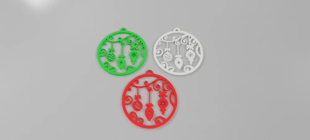 Yeni Noel Kolye v2  (Sadece Plastik Aparattır!!!)