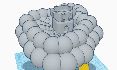 Cloud dice tower                                    pls like