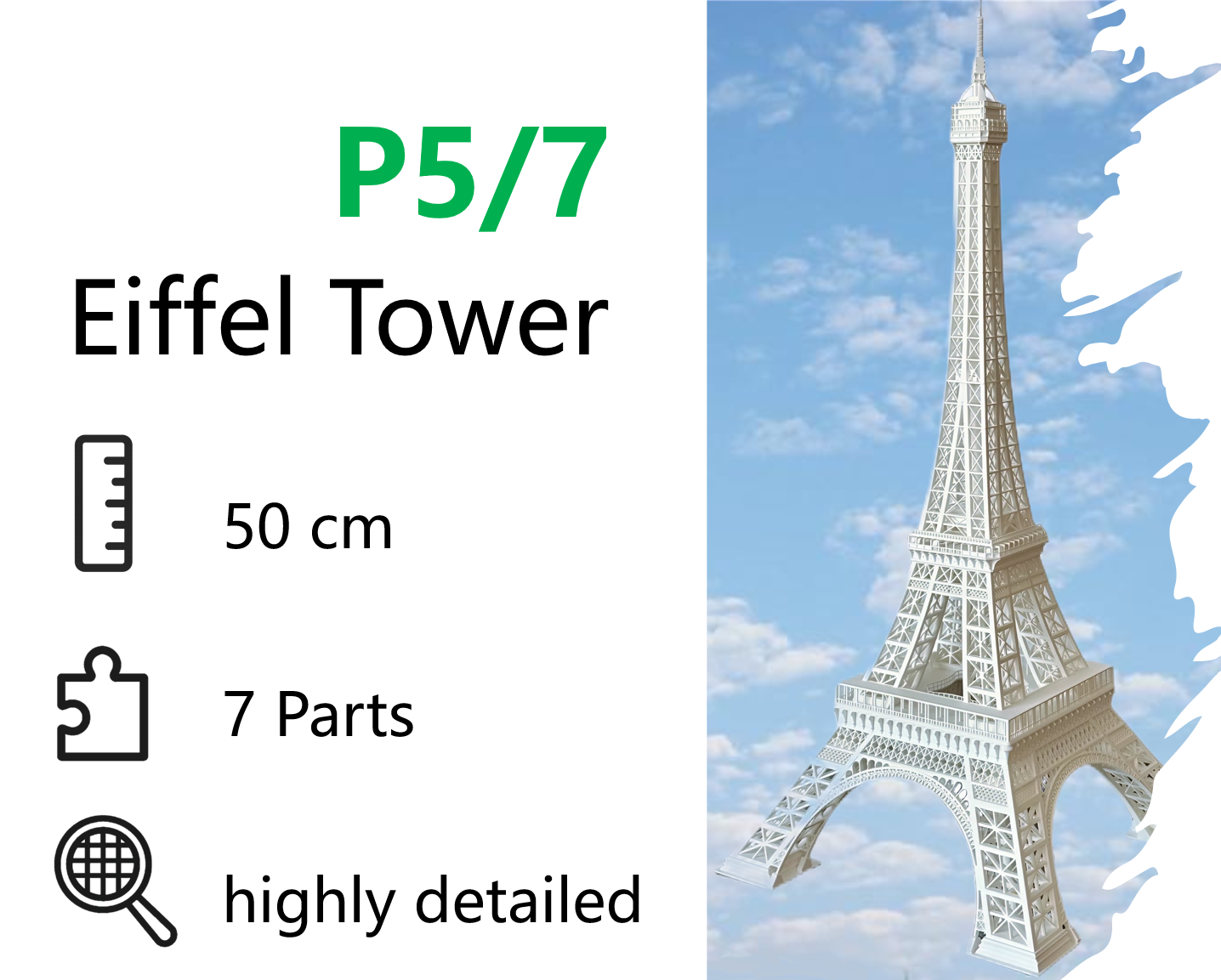 Eiffel Tower - 50 cm - P5/7