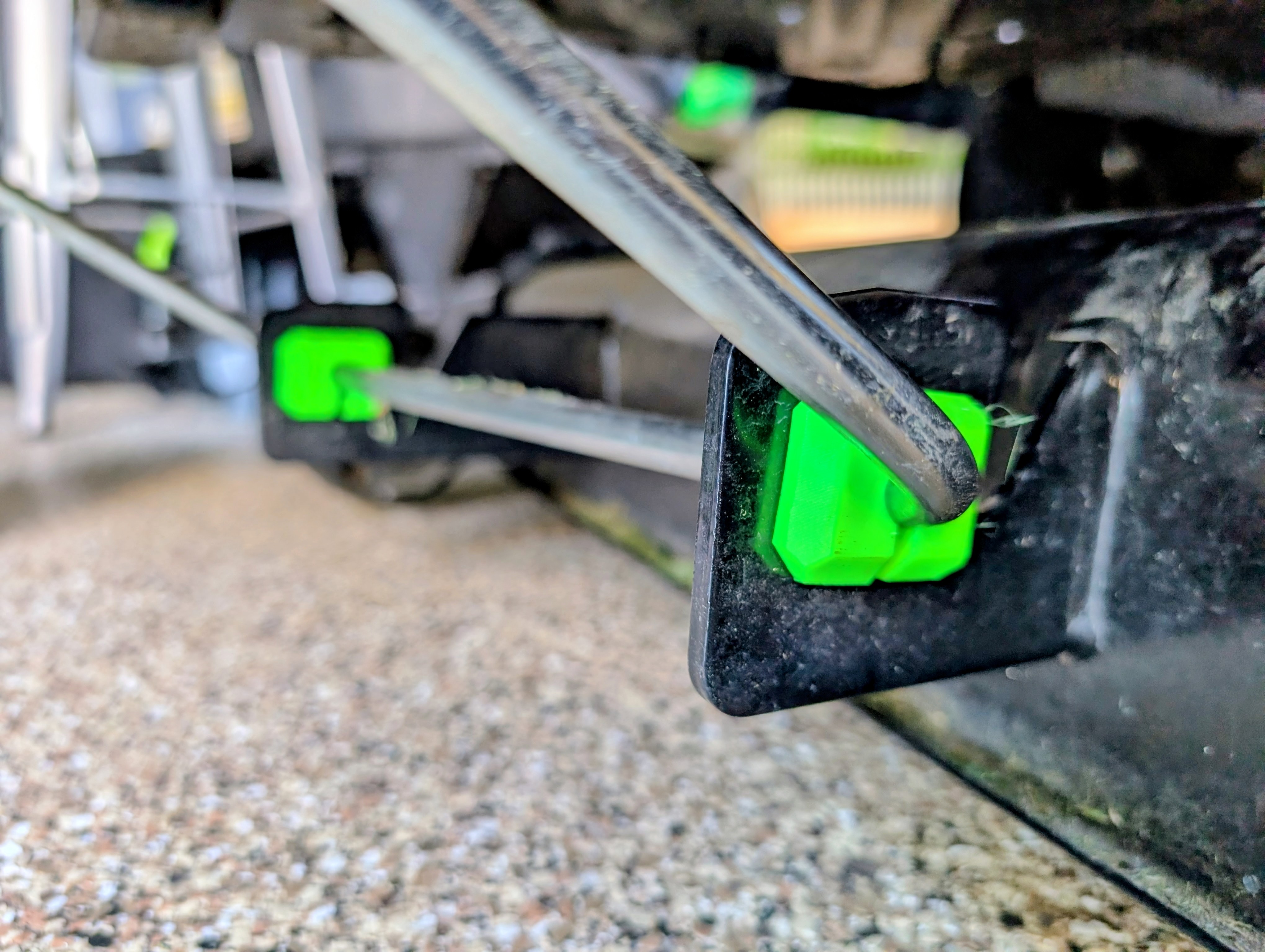 EGO Z6 Mower Deck Anti-Rattle Bushings