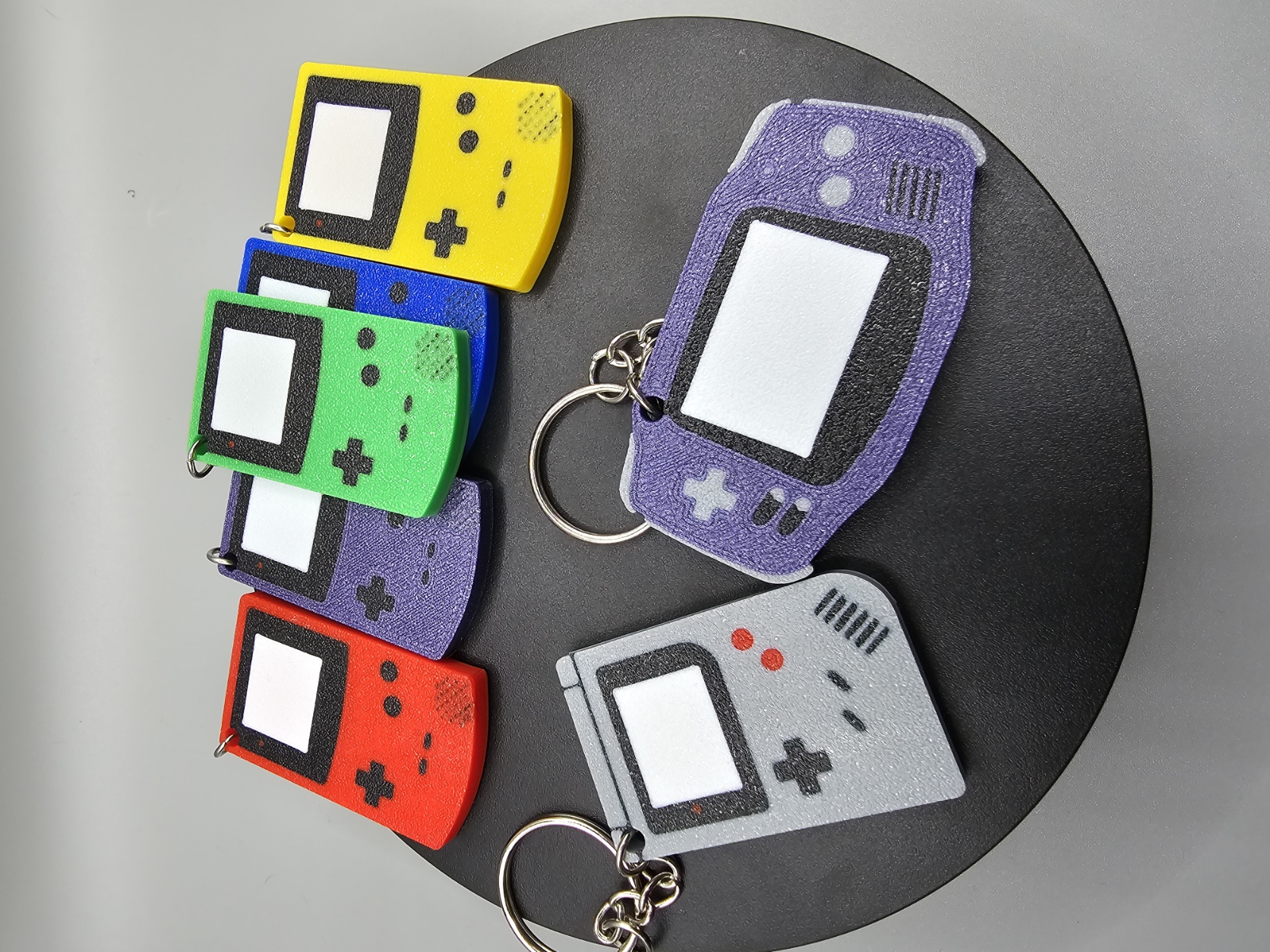Gameboy series Keychain by Iakko3DArt Download free STL model