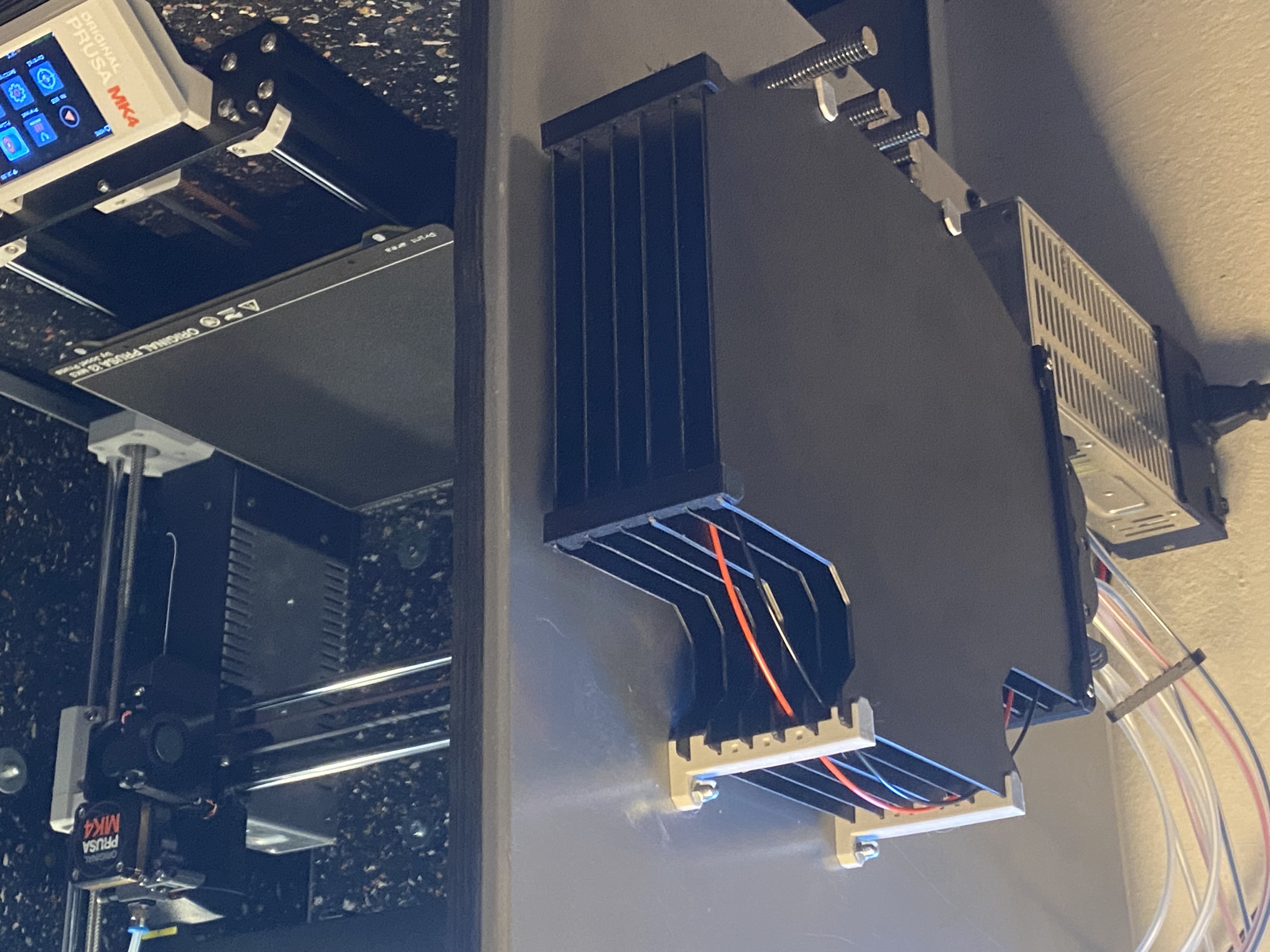 Side mount for MMU3 buffer