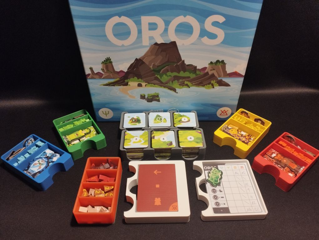 Oros (Board Game) Insert/Organizer
