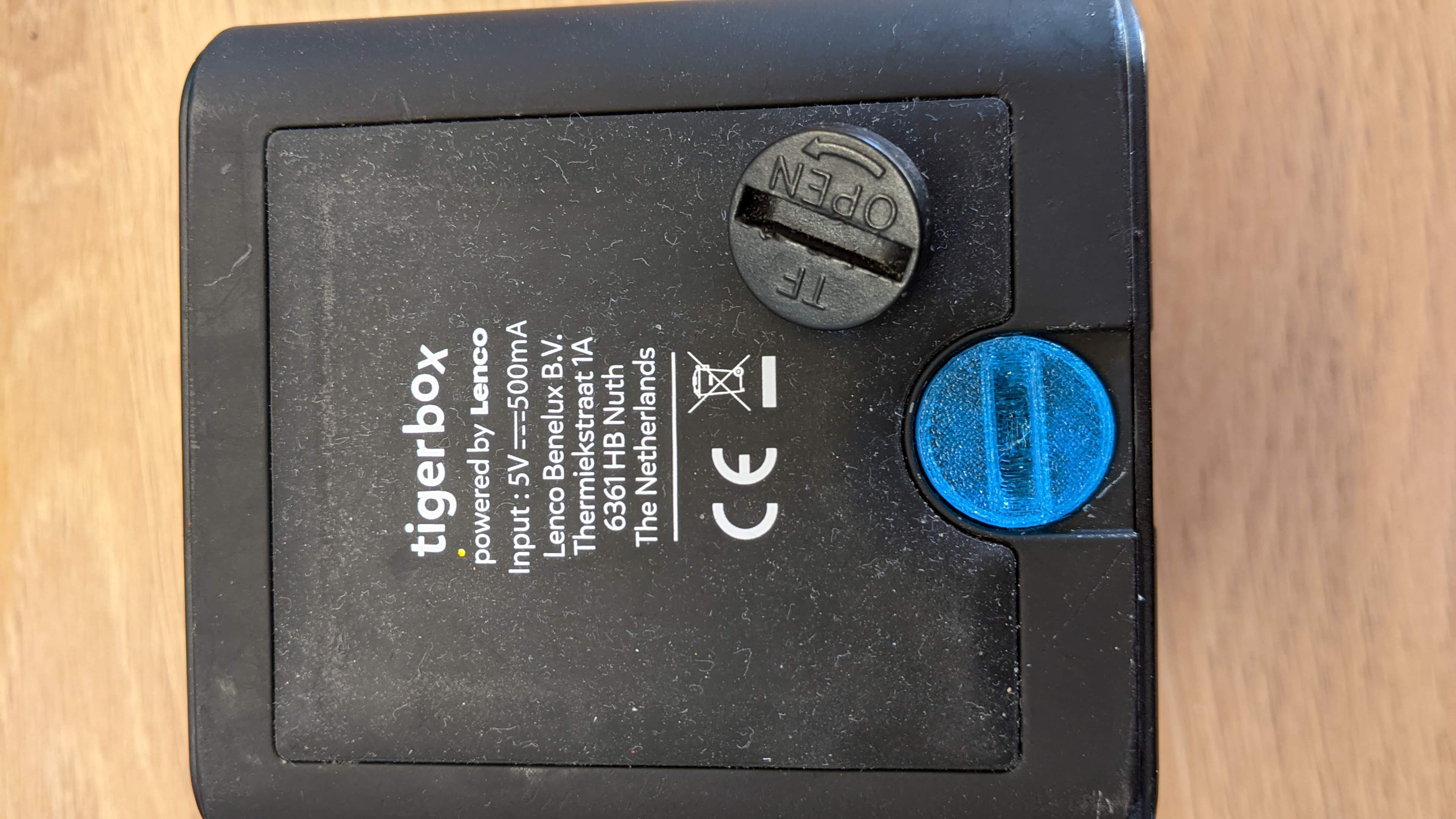 SD Card Cap for TigerBox