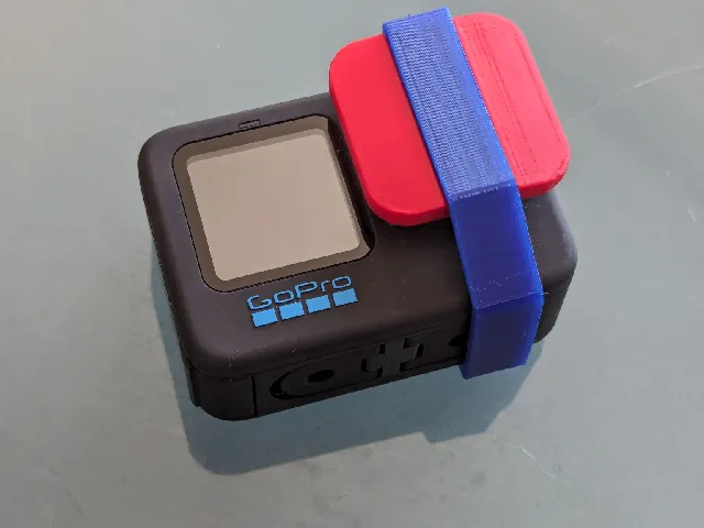 Rubber lens cover / cap for a GoPro Hero camera