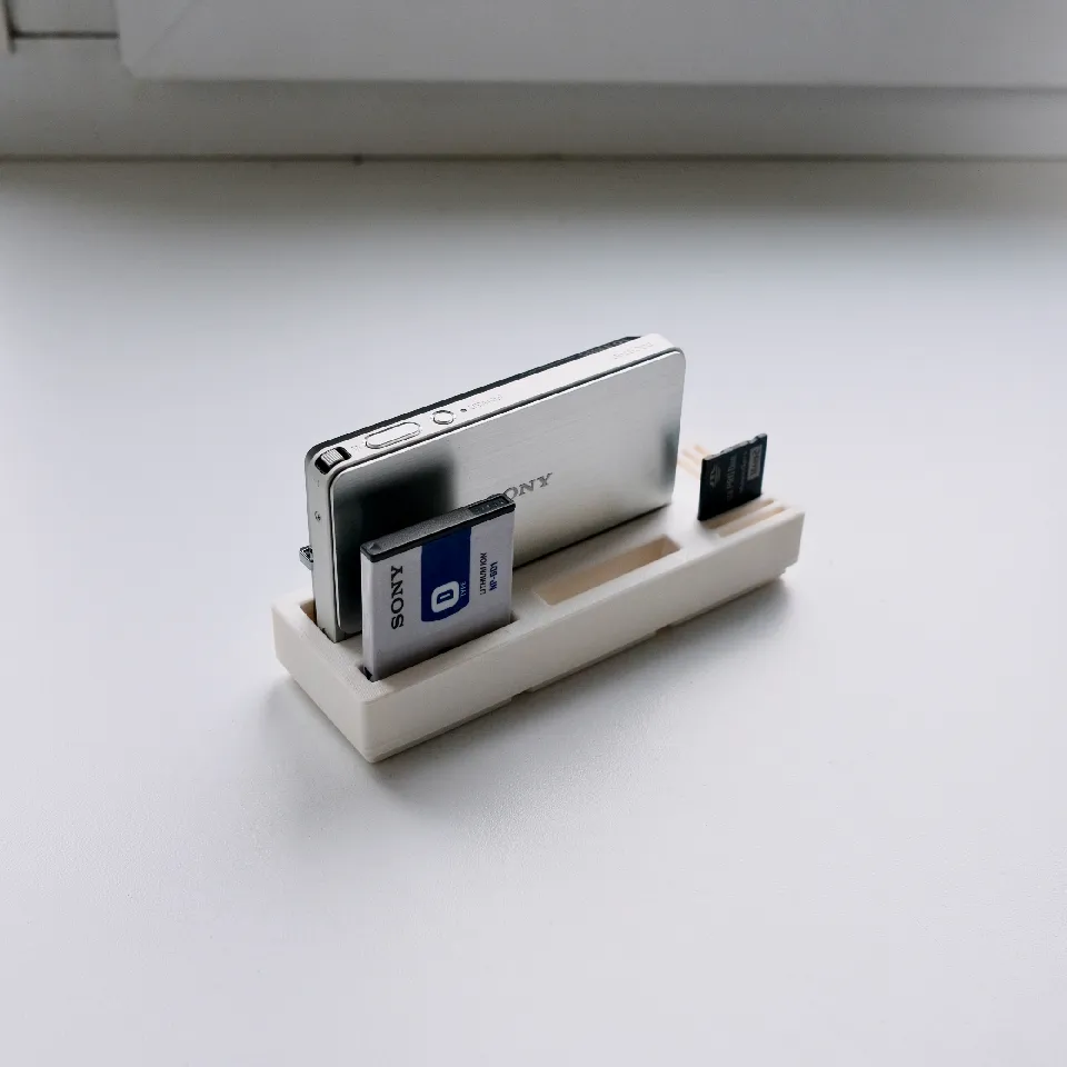Gridfinity Sony CyberShot DSC-T700 Holder by Antoni | Download