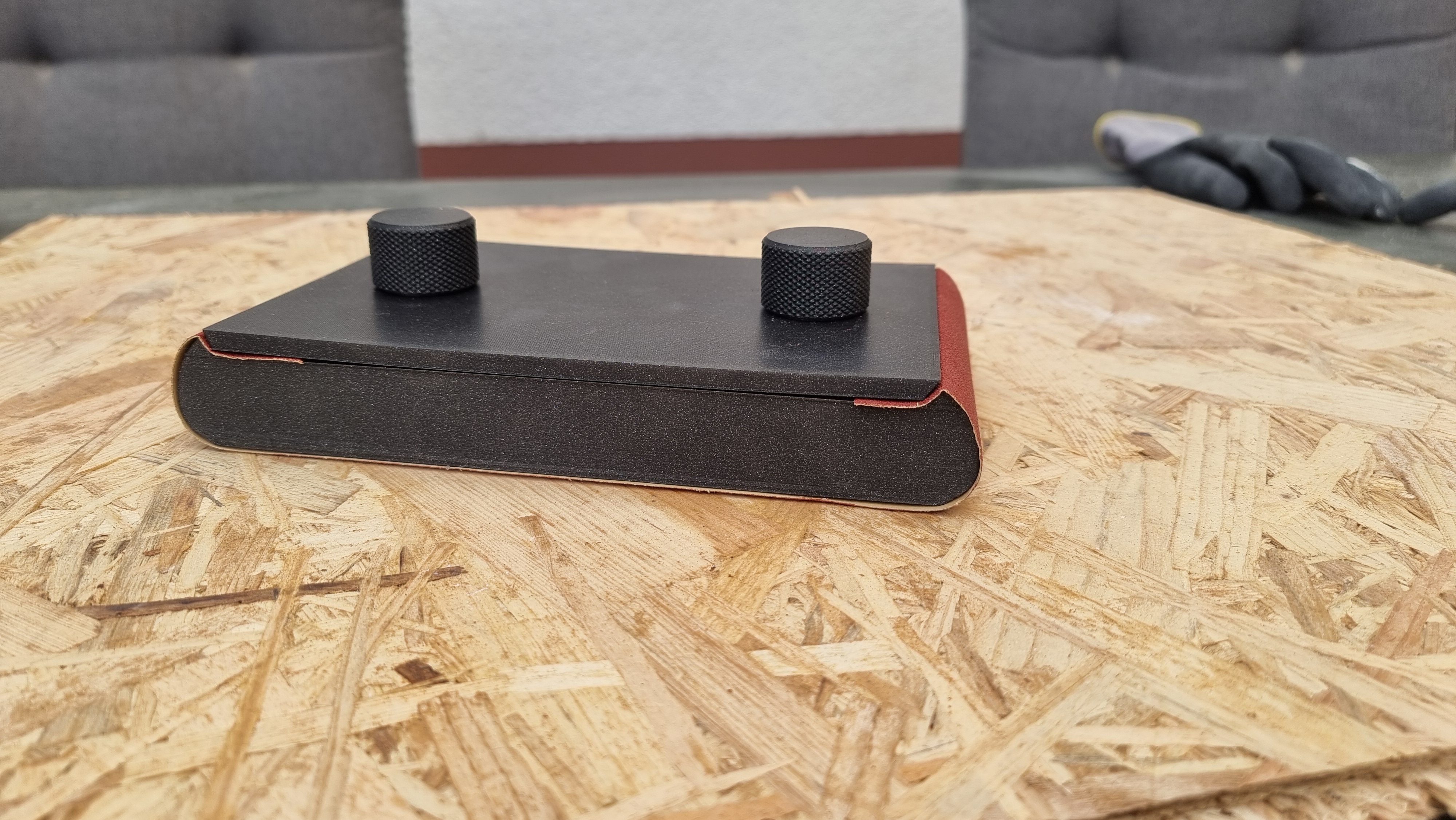 Schleifklotz / Schleifpapierhalter / Sandpaper holder