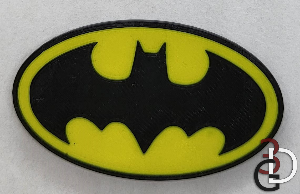 DC themed magnets/coasters by 3D Gene Designs | Download free STL model ...