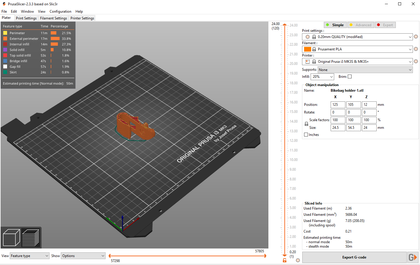 Bike side bag holder by mradovan | Download free STL model | Printables.com