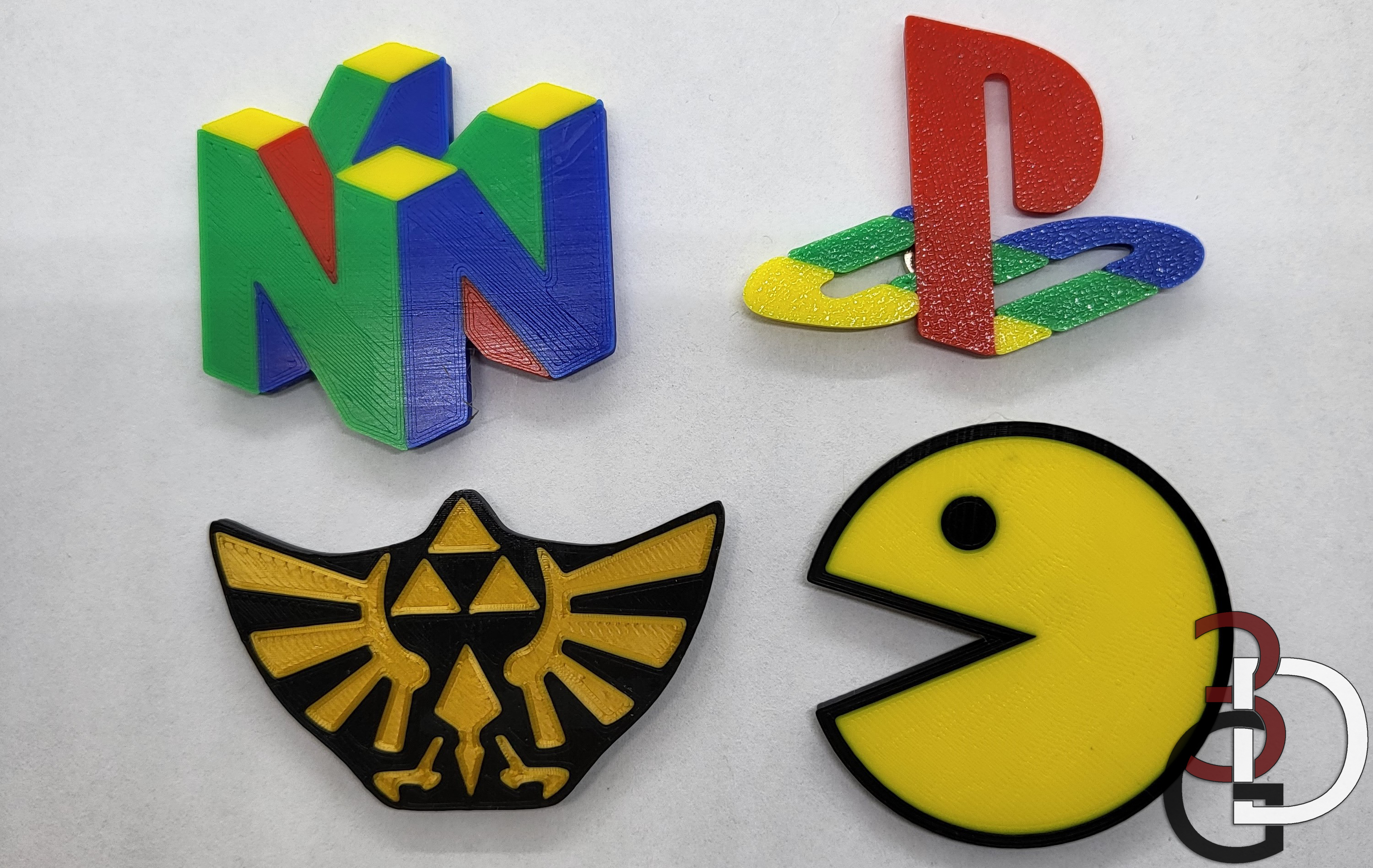 Video game themed magnets
