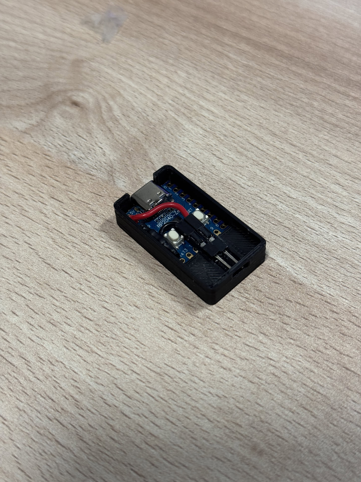 RP2040 Zero 2 Pin Temperature Sensor Case