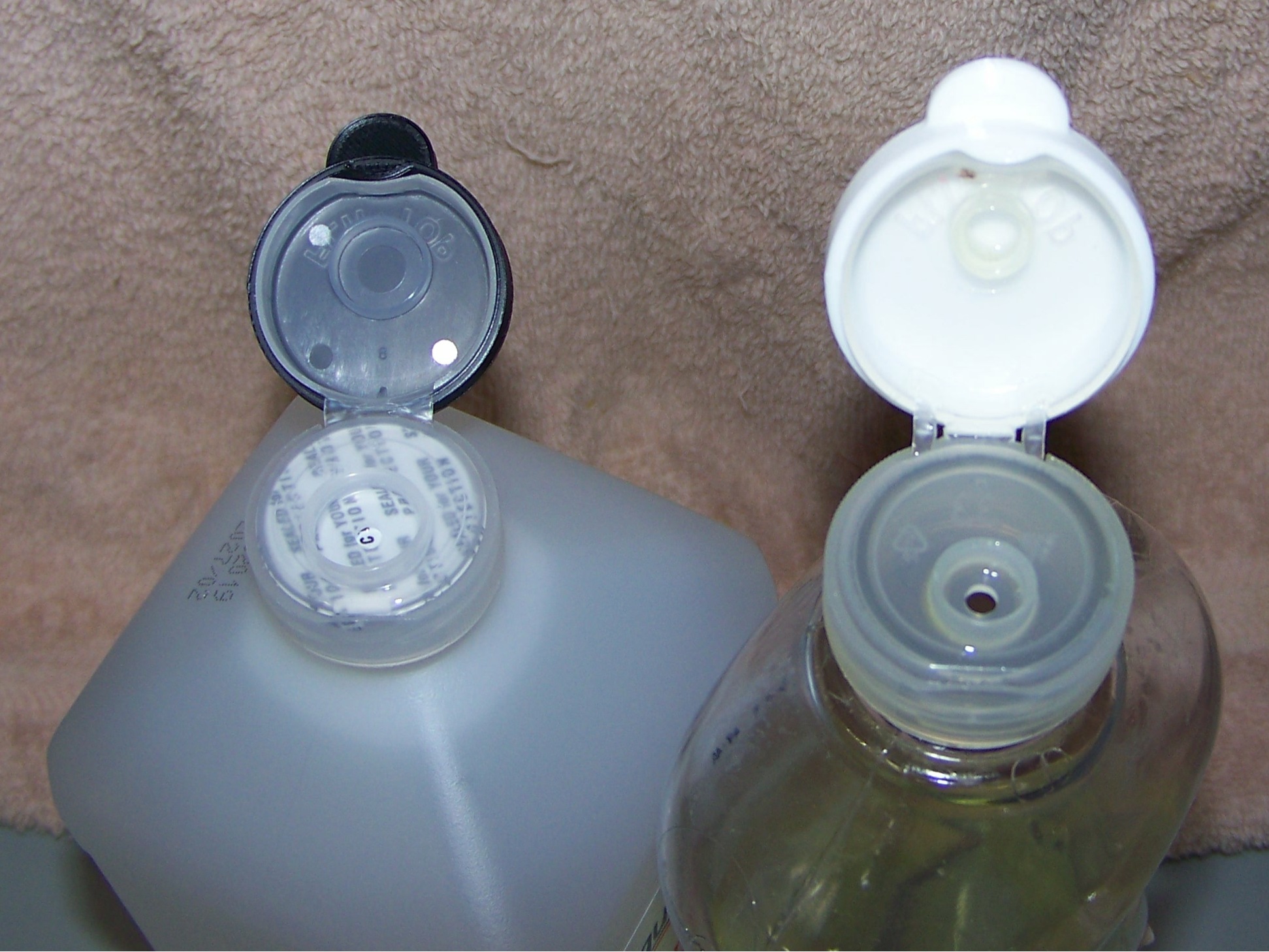 Bottle Easy Open Flip Top Lid, Equate Alcohol, Dish Detergent, other ...