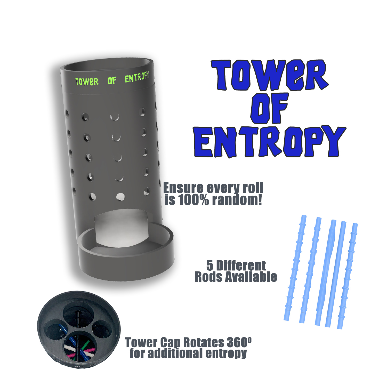 Tower of Entropy - The #1 Dice Tower!