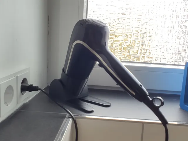 Hairdryer stand