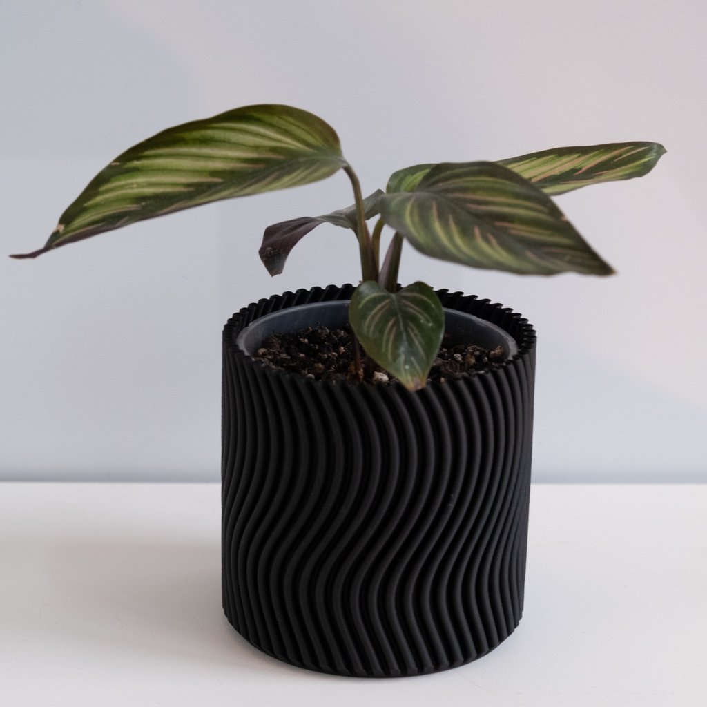 Miniatura 4 do modelo 3D WAVY vase mode flowerpot planter
