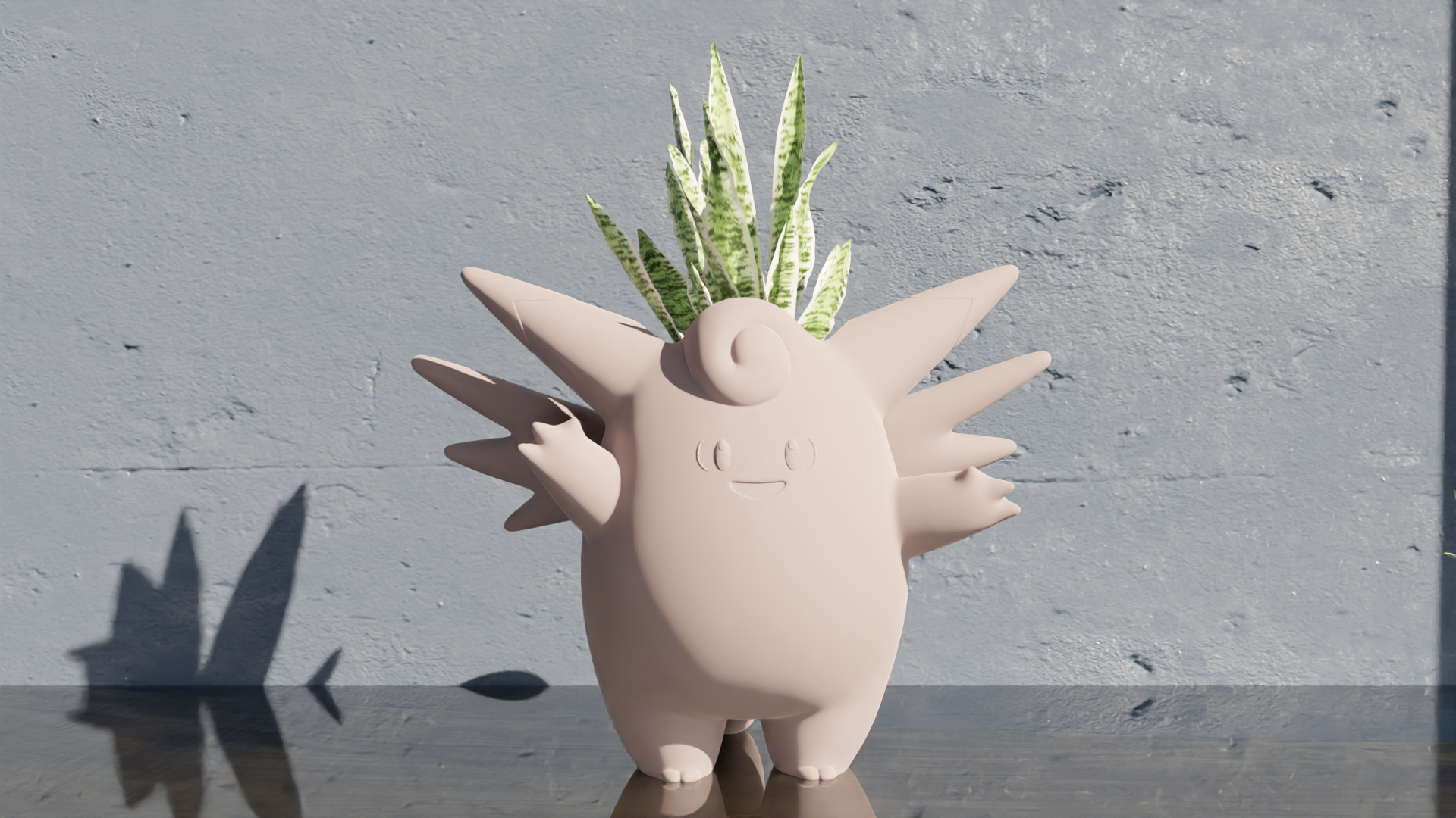 Clefable - Pokemon Pot Plant