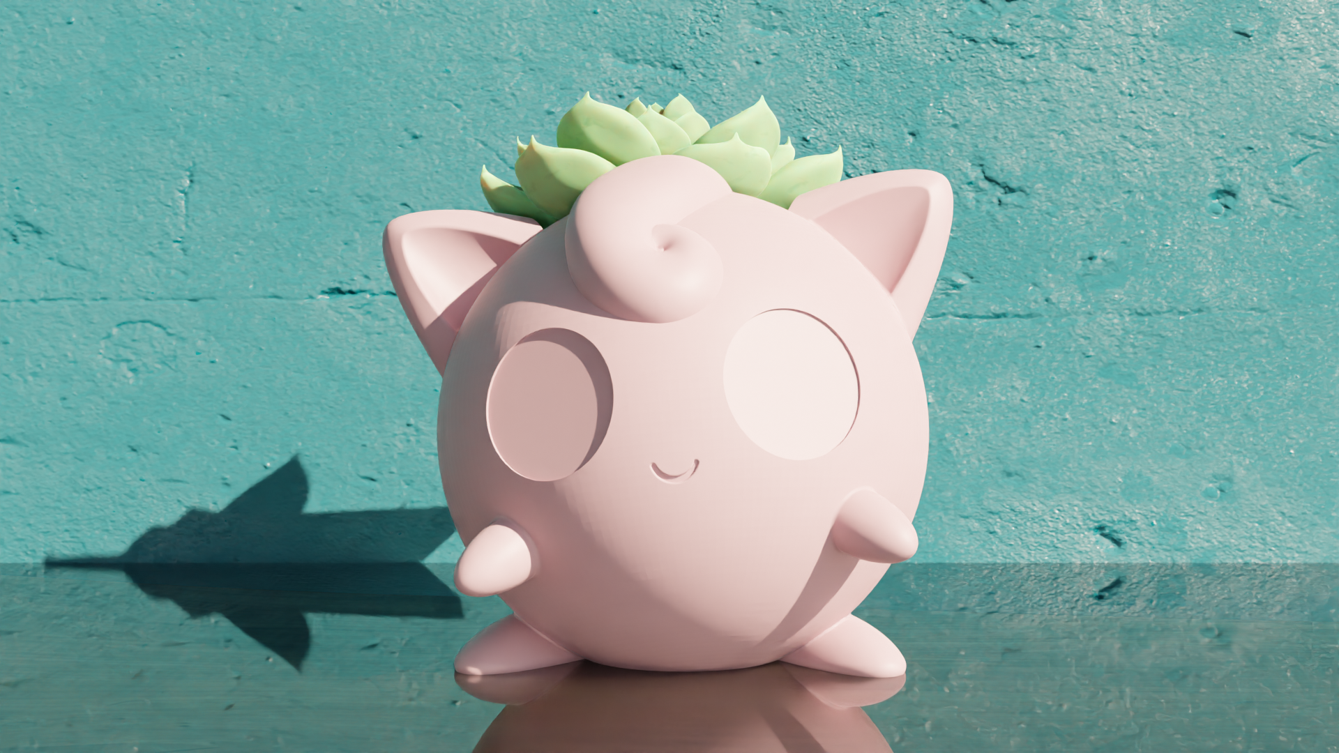 JigglyPuff - Pokemon Pot Plant