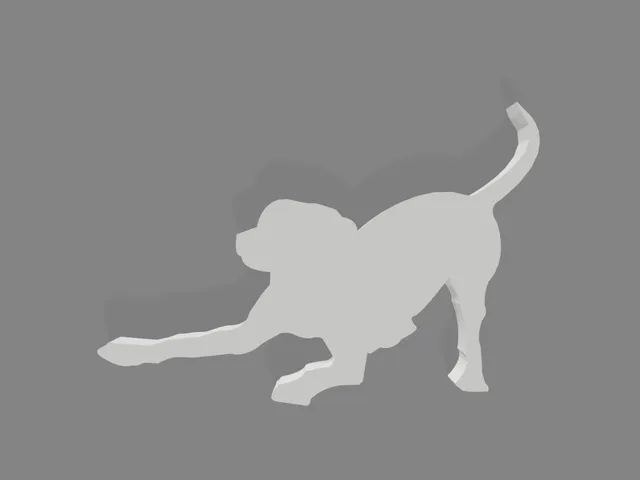 Dog silhouette