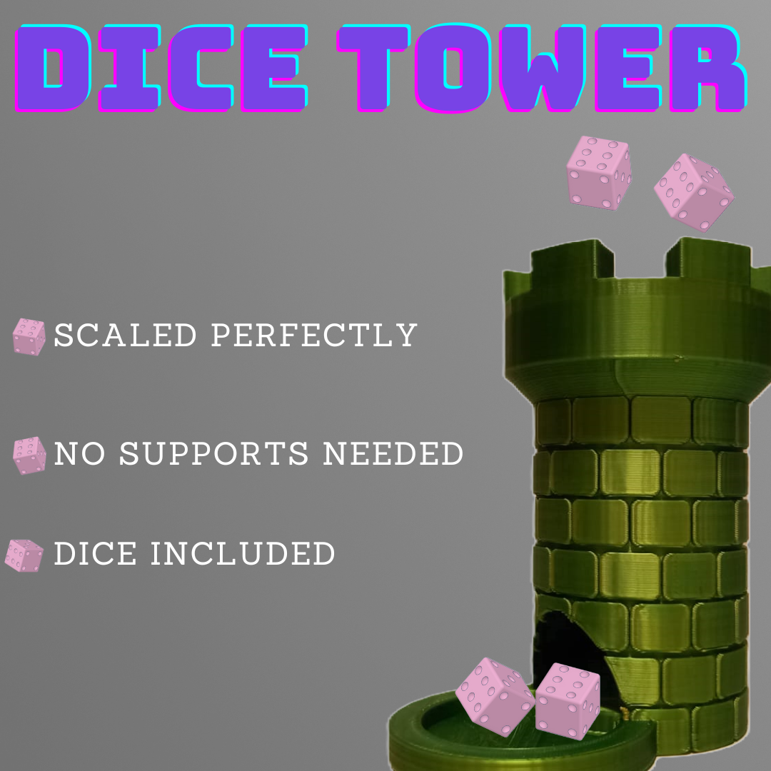 Castle dice tower