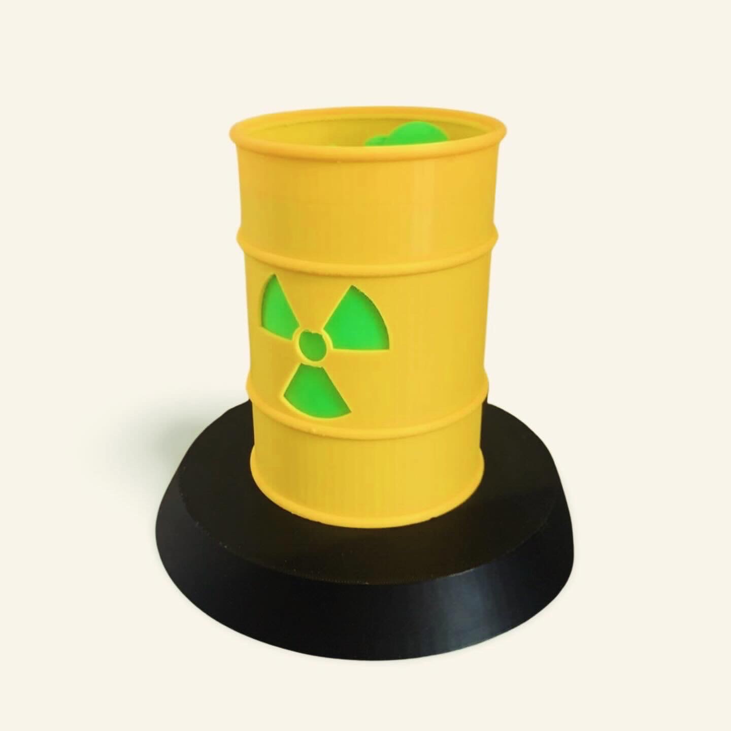 BARIL PDX RADIOACTIVE LAMP TOXIC INSPIRED TO FALLOUT UNIVERSE