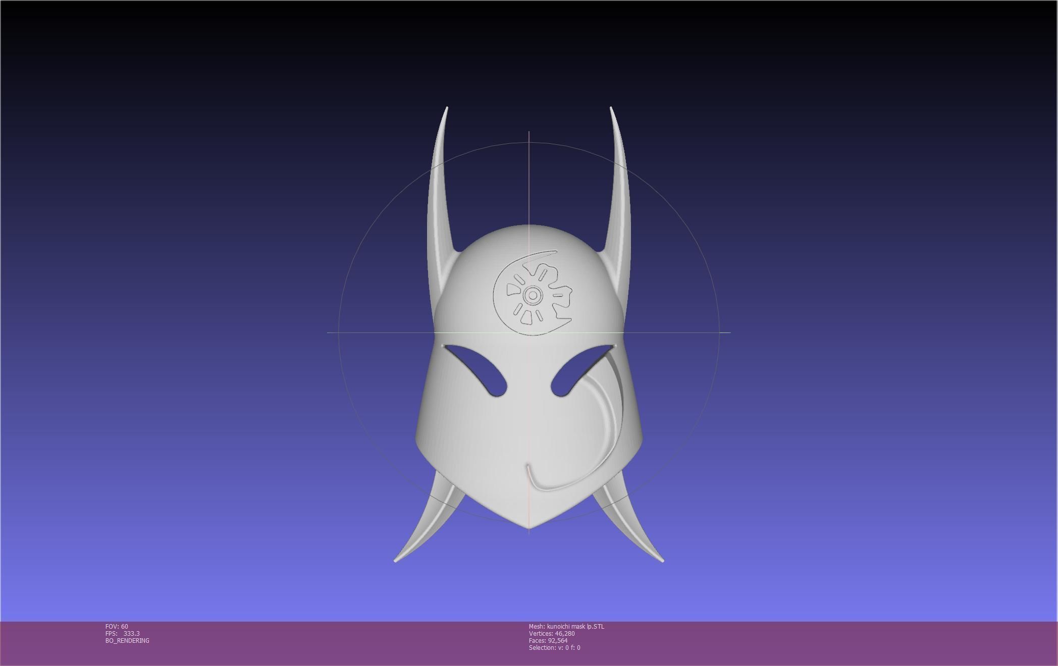 Cypher Team Kunoichi Mask Printable Model
