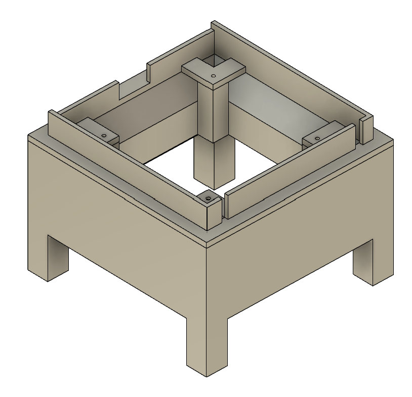 xBox Stand with 120mm Fan Mount