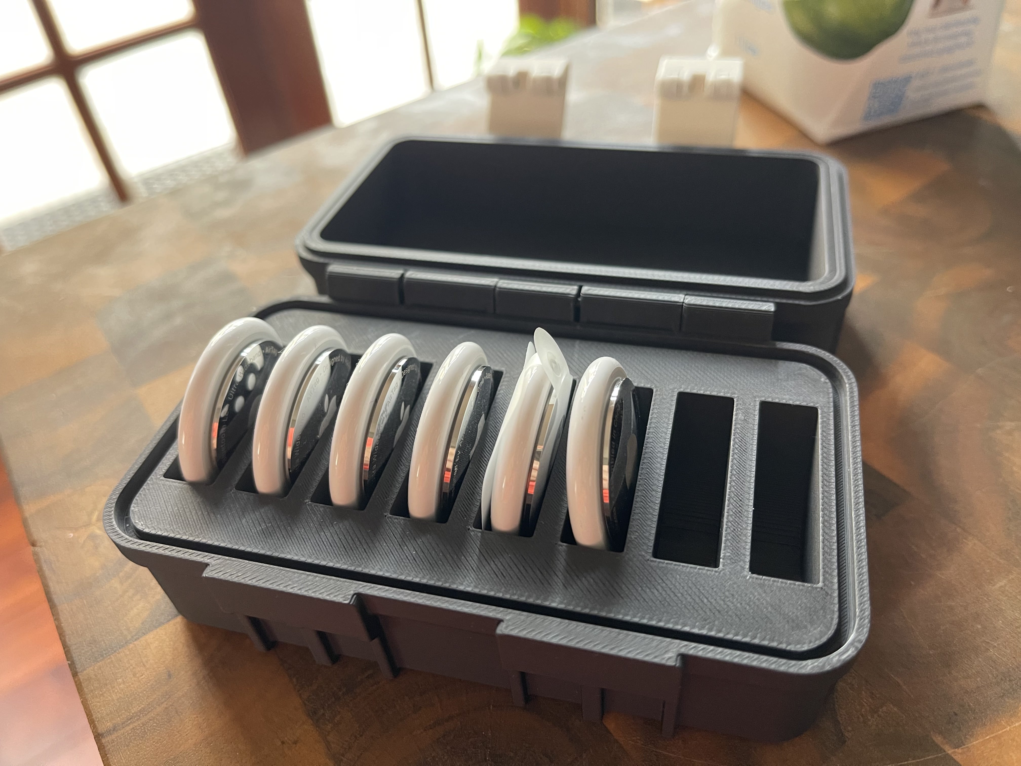 AirTag Storage Box 3D model thumbnail