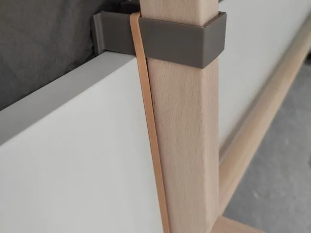 Ikea SNIGLAR & bedroom bed connector