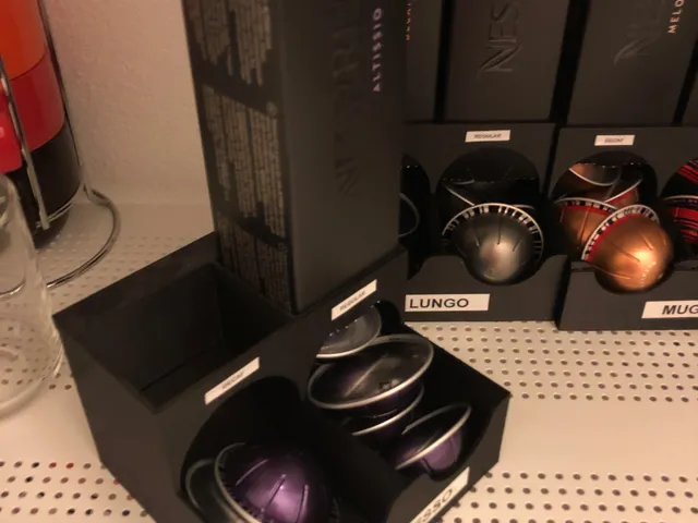 Nespresso Vertuo Pod Capsule Dispenser for Smaller Boxes (Espresso)