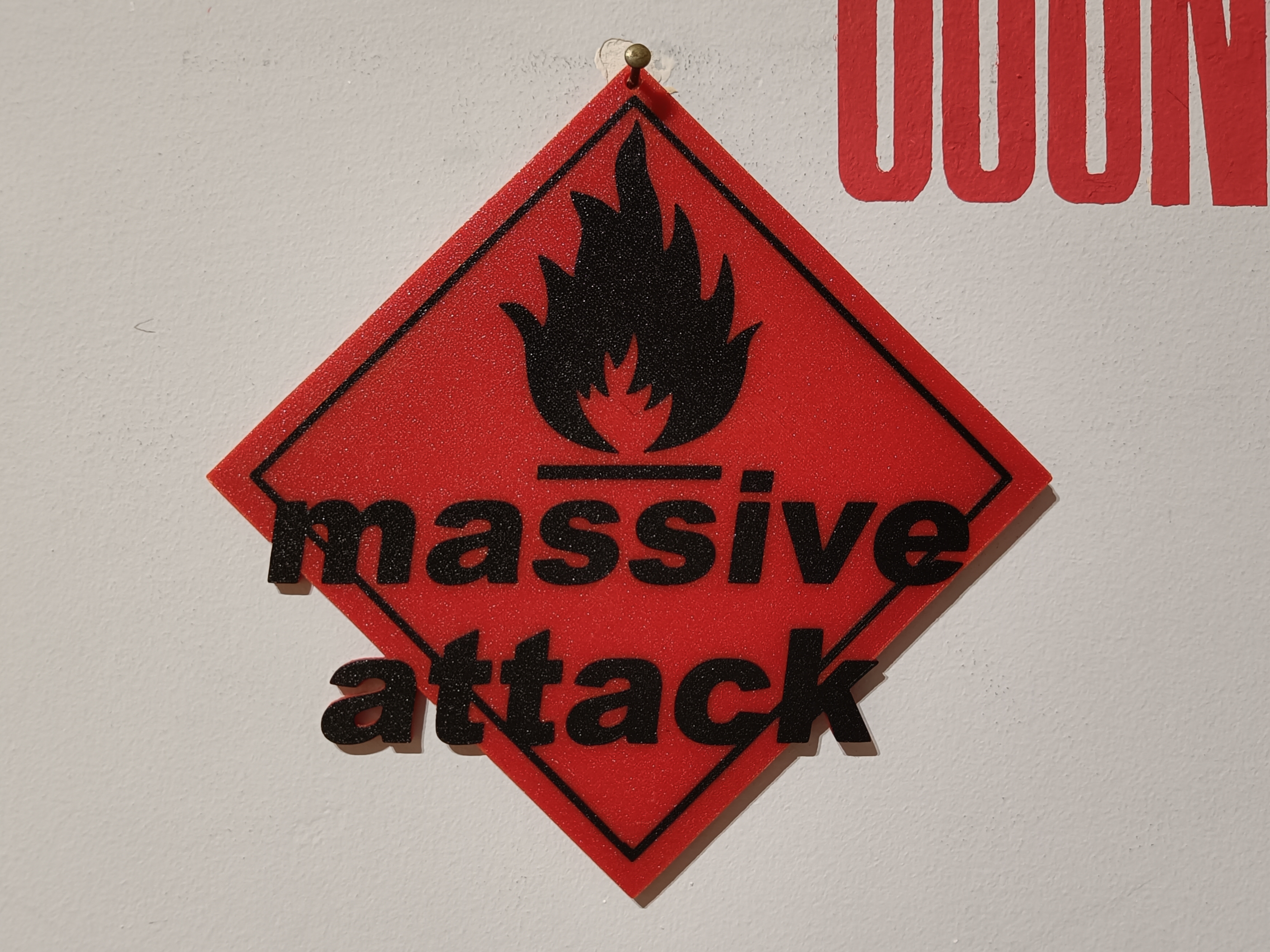 Massive Attack Logo wall deco