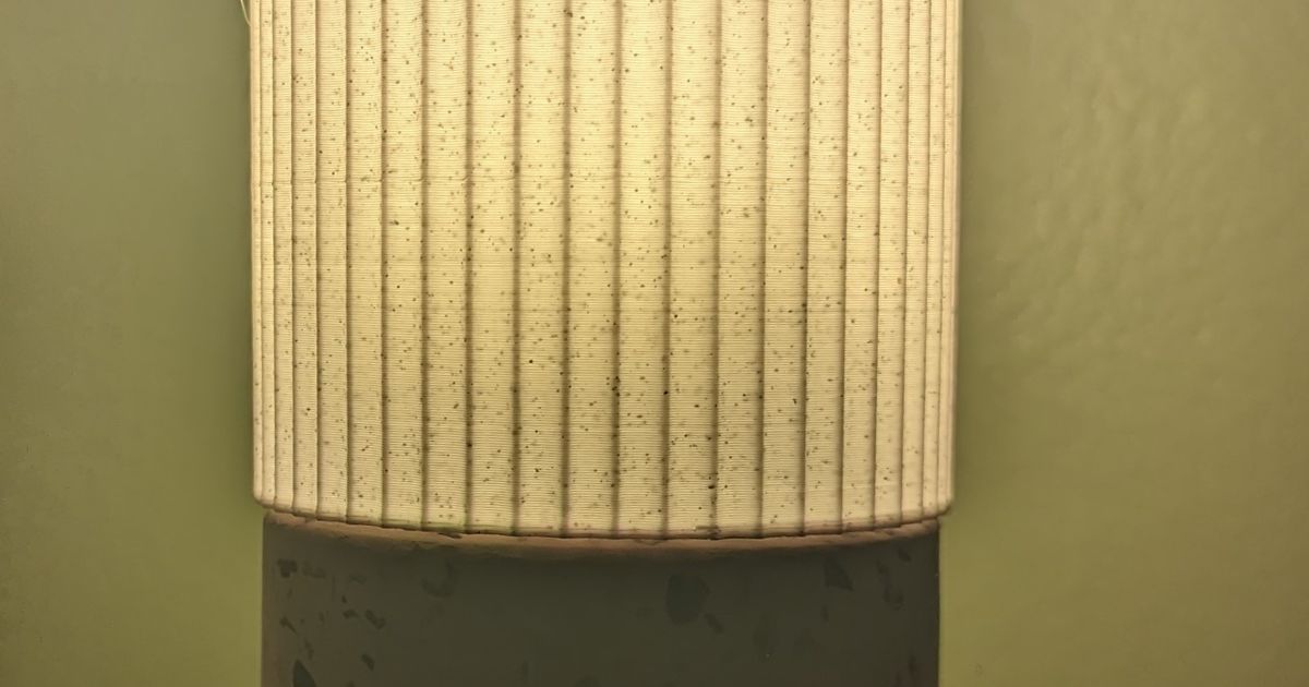 Simple kmart lamp shade by CosmicNimbus Download free STL model