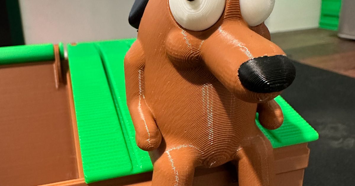 This is Fine Dog and dumpster by APE-X | Download free STL model ...