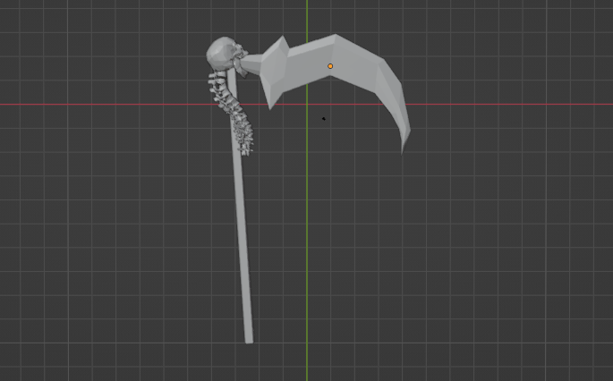 Dummy 13 Testament's Scythe