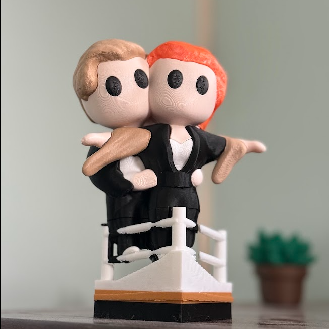 ROSE & JACK: TITANIC by Blenkhorn | Download free STL model