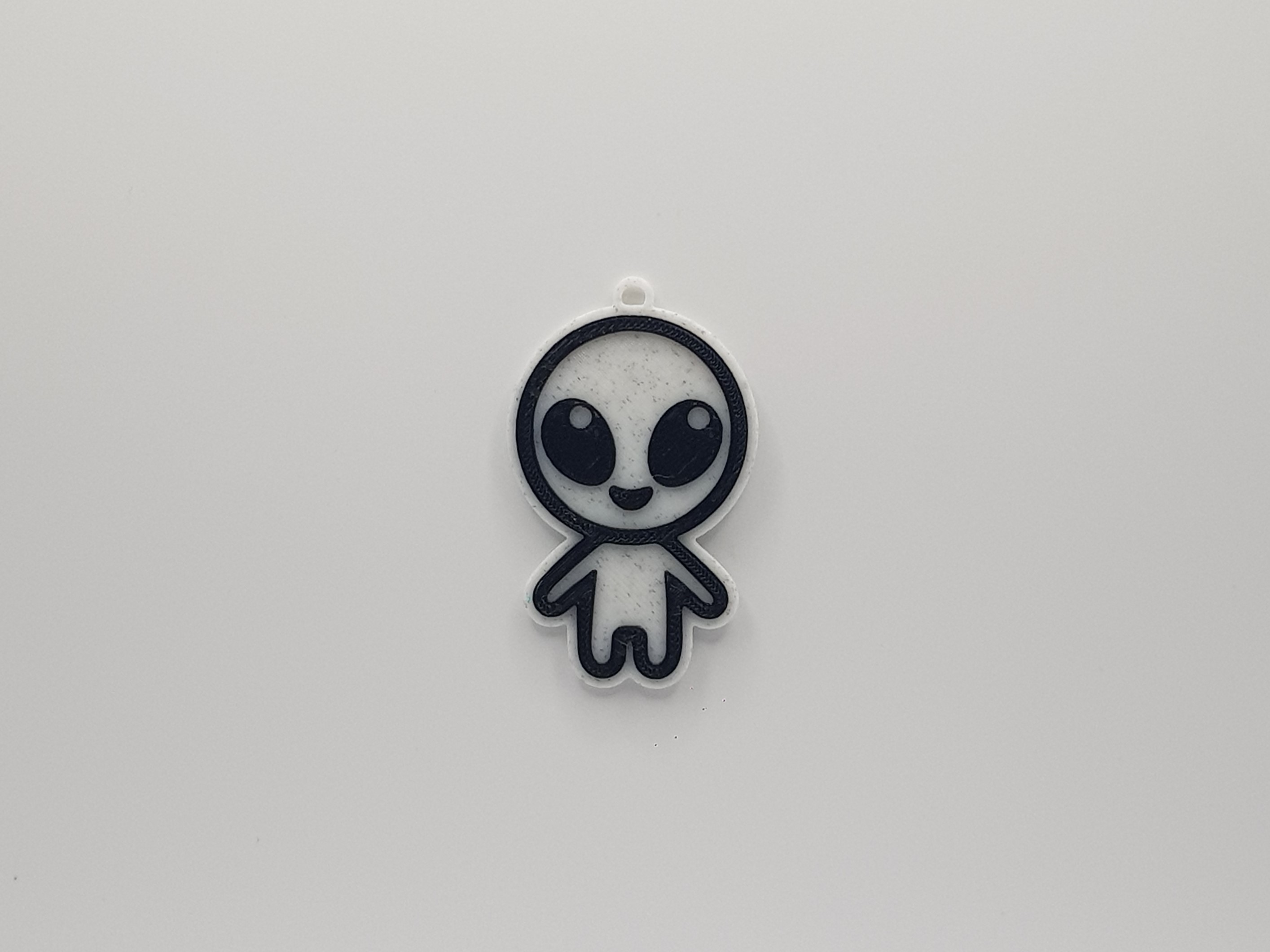 Happy Alien Keychain