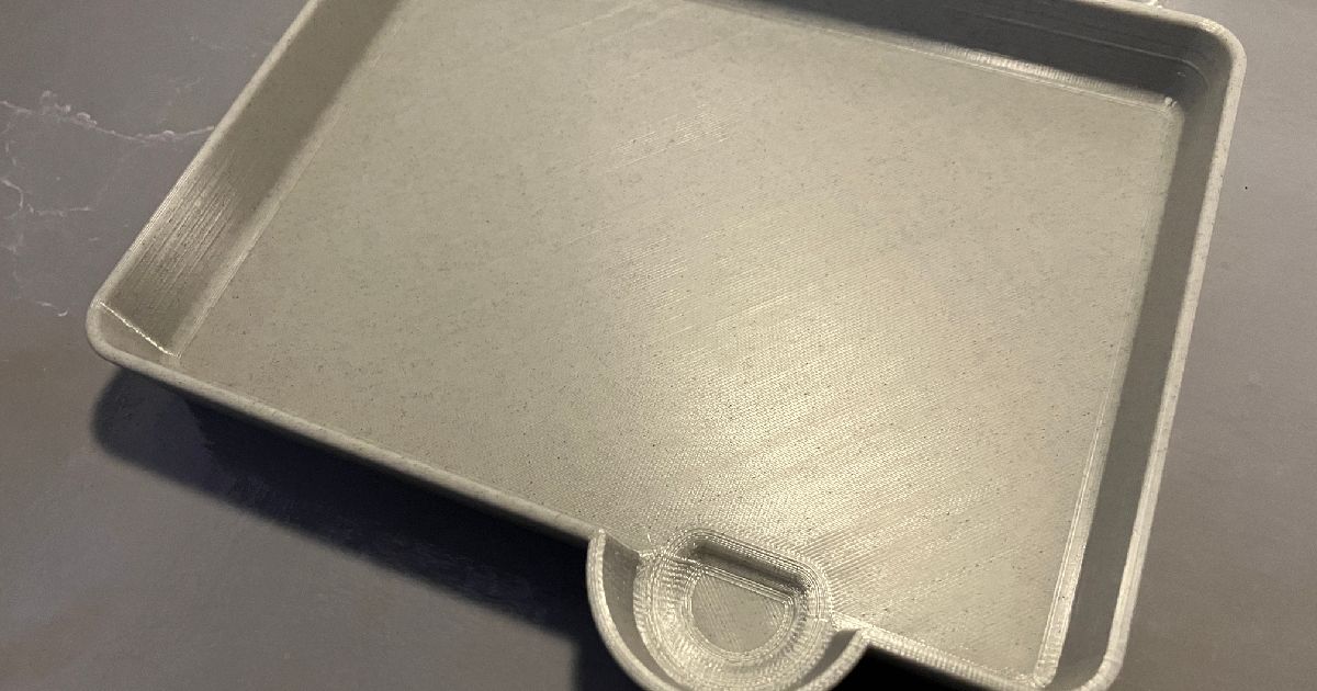 Deluxe Flat Bottom Darkroom Tray for 5x7 by BHuij Download free STL