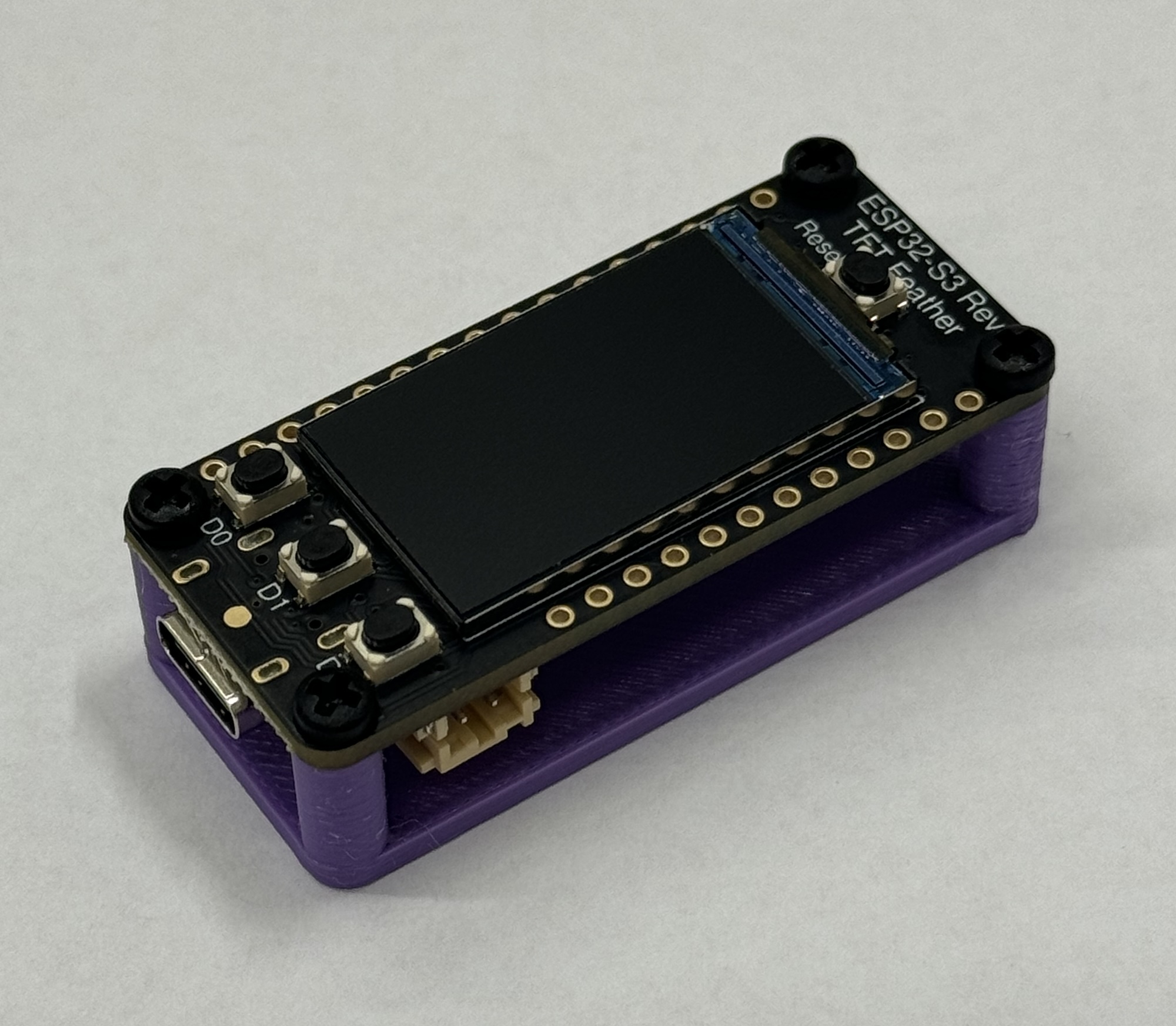 Feather esp32 s3 reverse tft stand by mangtronix download free stl