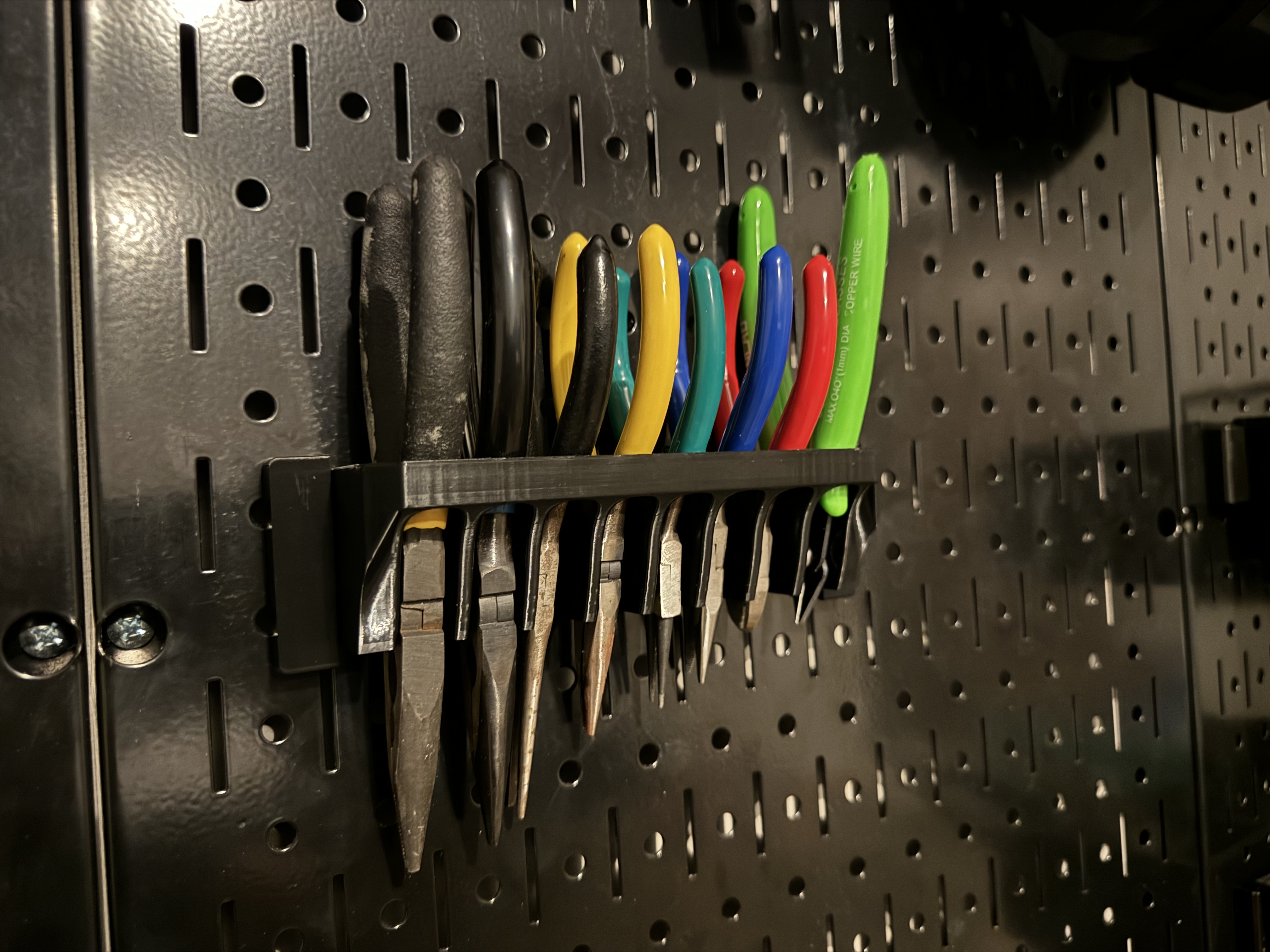 Plier Holder for Wall Control