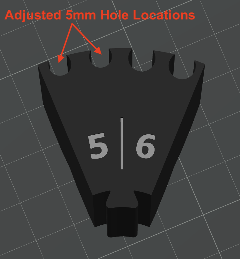 Fixed D5,D6 - 4x Wedge