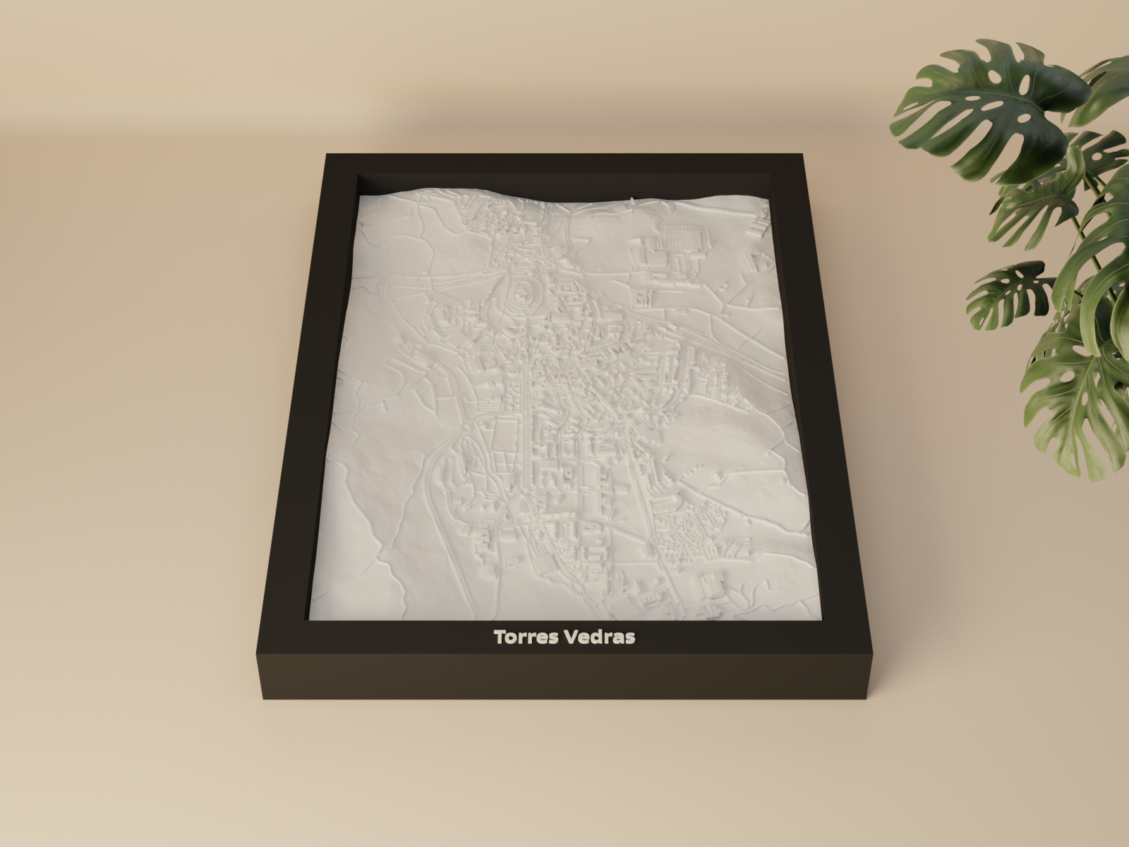 Torres Vedras, Portugal - 3D Miniature