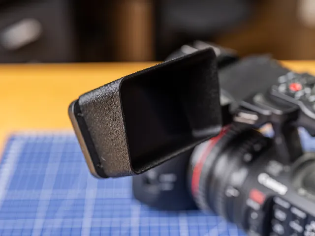 Canon XF605 Screen Sun Hood